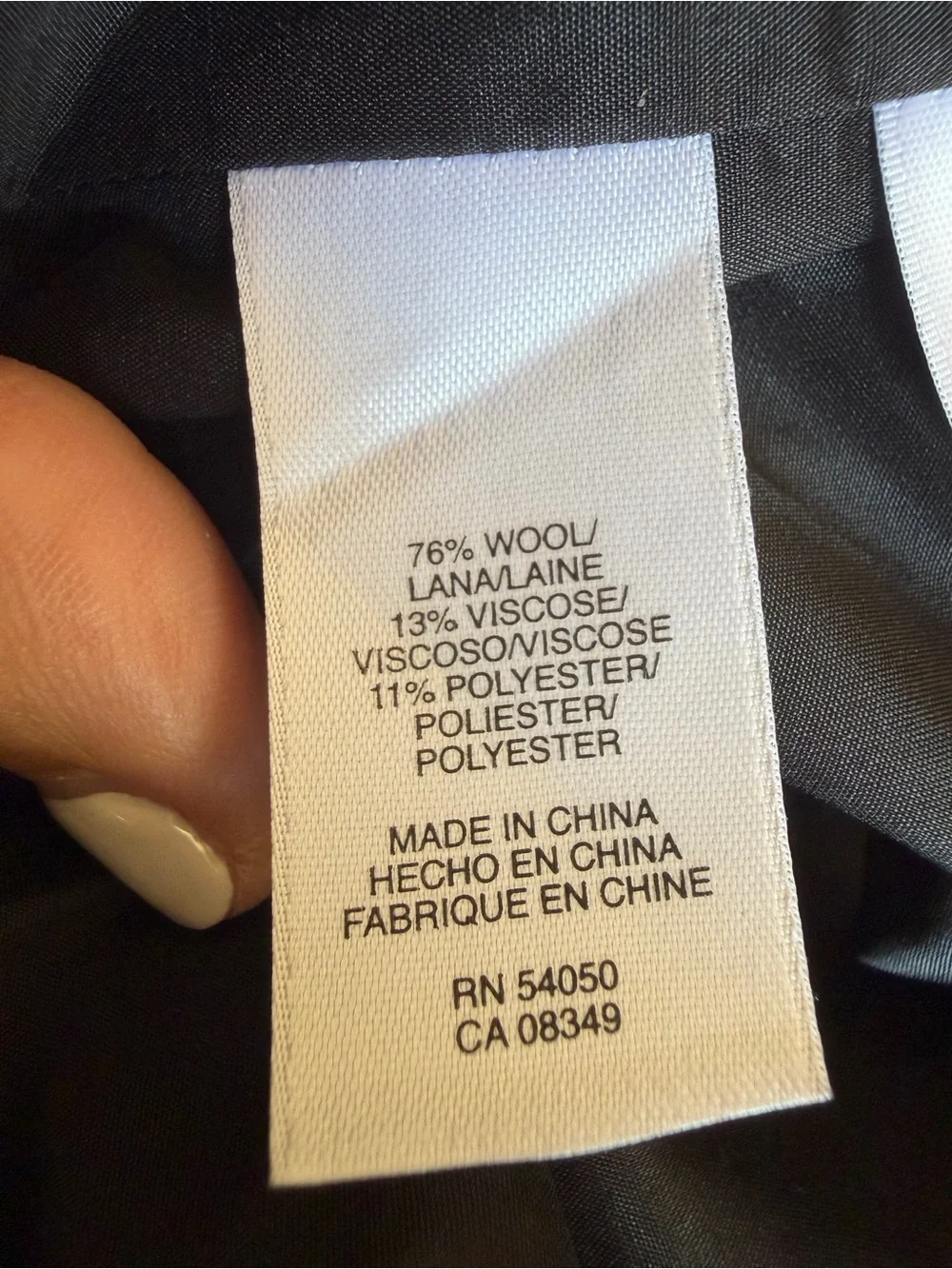 Anne Klein elegant wool
